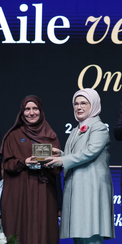'En güçlü dayanak aile'