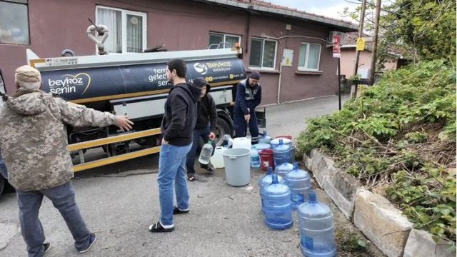 Beykoz'da 4 gündür su kesintisi