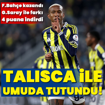 Talisca ile umuda tutundu!