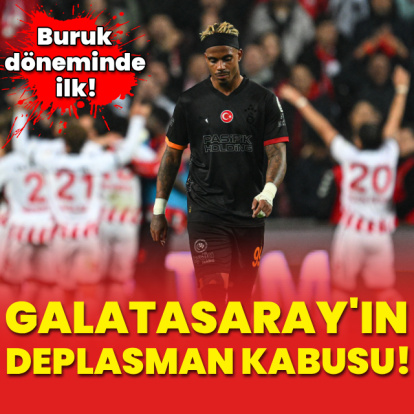 Galatasaray'ın deplasman kabusu!