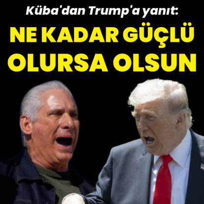 Küba'dan Trump'a yanıt