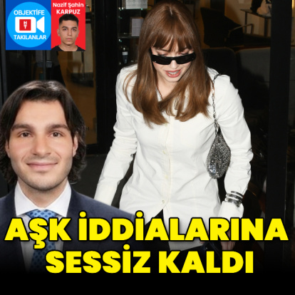Aşk iddialarına sessiz kaldı