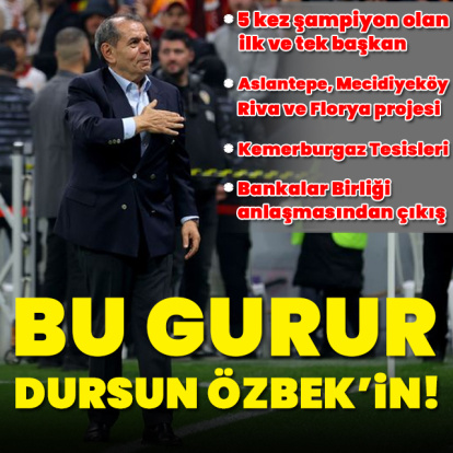 Bu gurur Dursun Özbek'in! - HT Spor