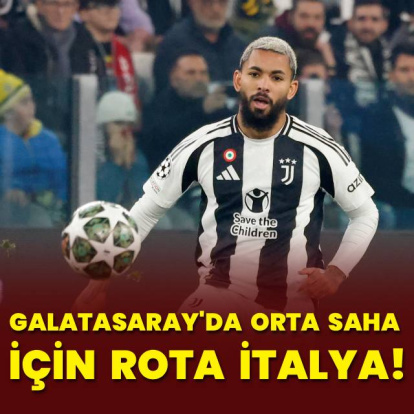 Galatasaray'da orta saha için rota İtalya!