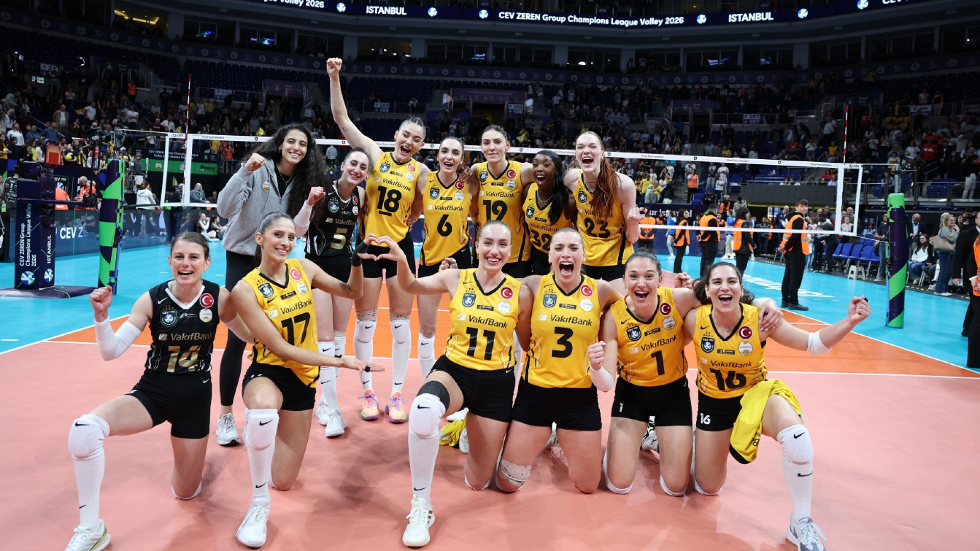 VakıfBank: 3 - Eczacıbaşı Dynavit: 1 | MAÇ SONUCU (Avrupa şampiyonu VakıfBank)