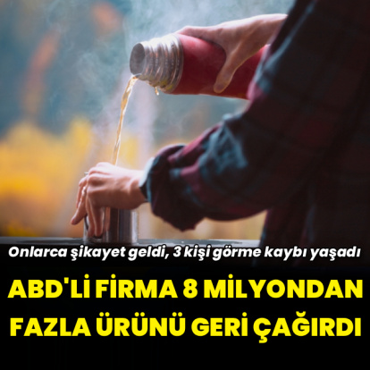 ABD'li firma 8 milyondan fazla ürününü geri çağırıyor