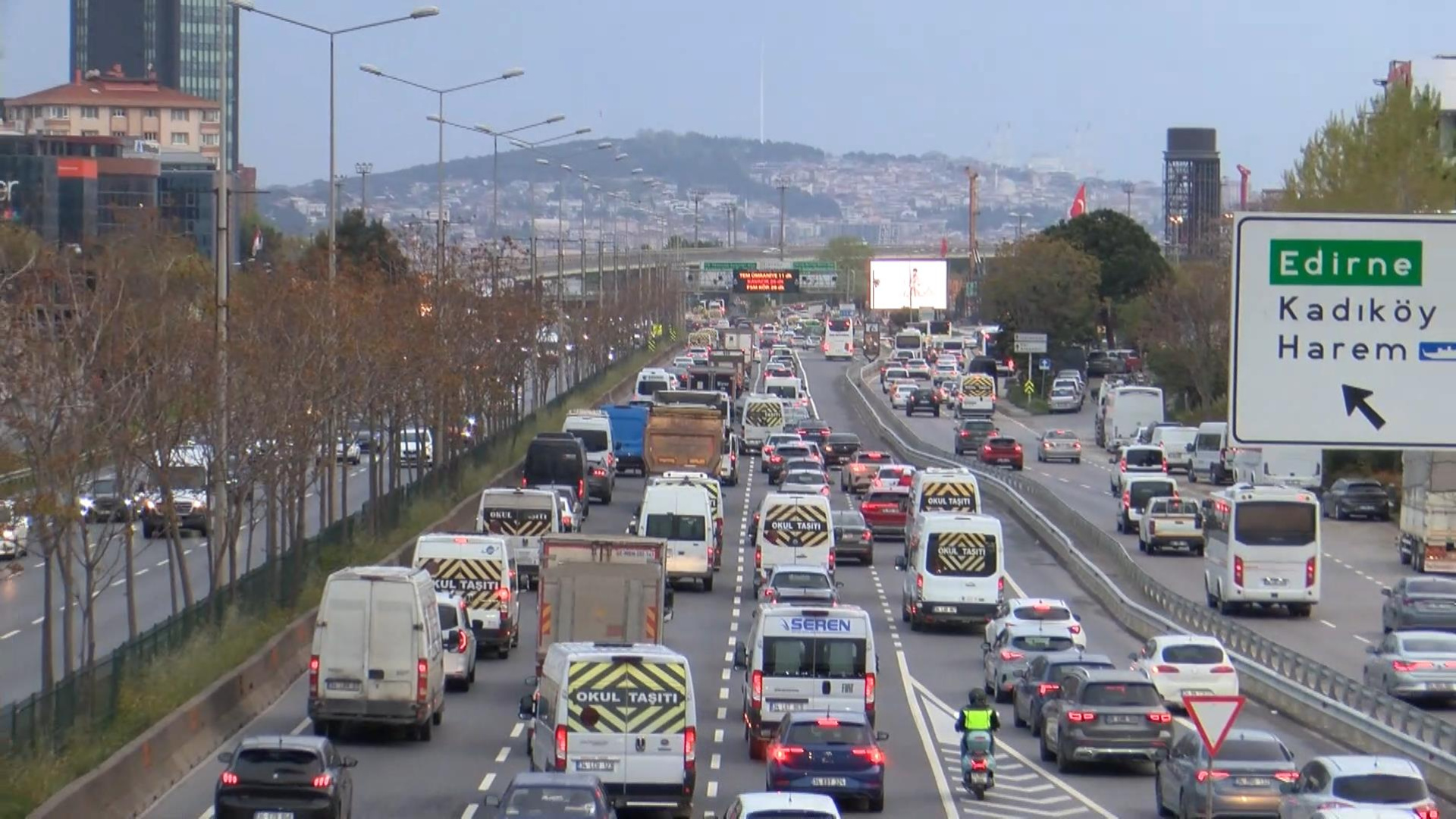 Anadolu Yakası'nda trafik felç! | Son dakika haberleri
