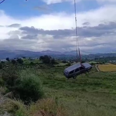 40 metreden uçtular! Felaket kıl payı!