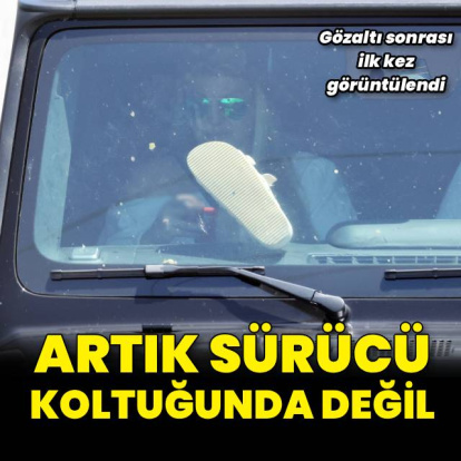 Artık sürücü koltuğunda değil