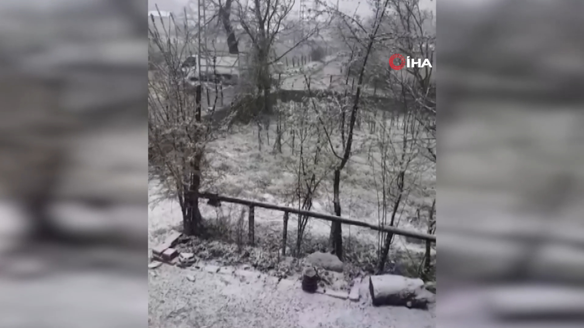 Adana'da Mayıs Ayında Kar Sürprizi: Kiraz Çiçekleri Beyaz Örtüyle Kaplandı