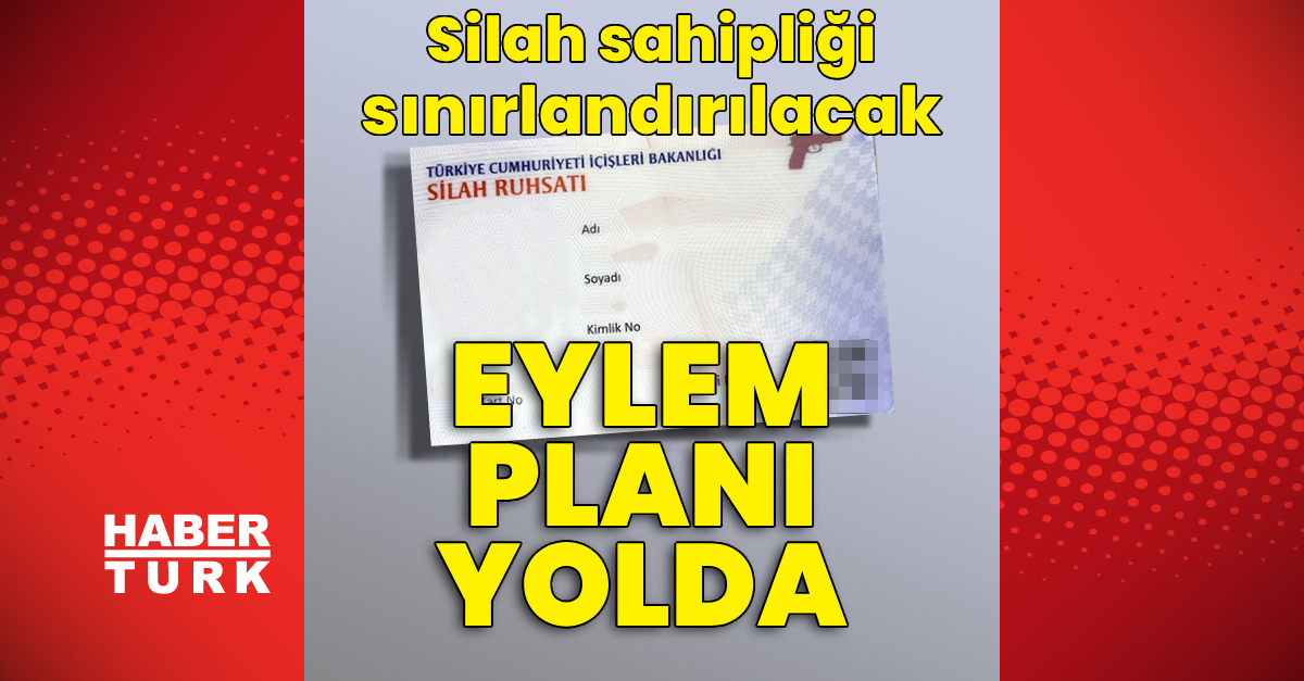 Silah sahipliği sınırlandırılması planlanıyor