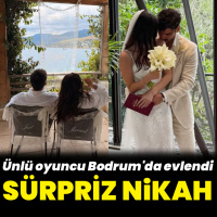 Ünlü oyuncu sessiz sedasız evlendi