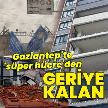 Süper hücreden geriye kalan!