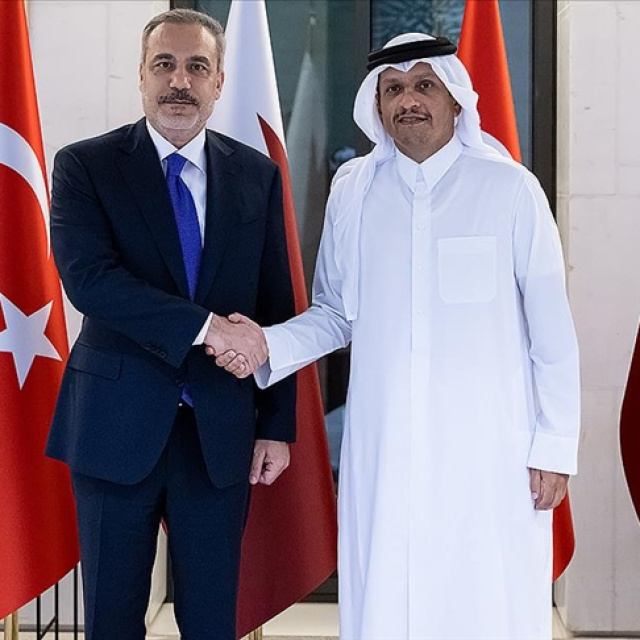 Bakan Fidan, Al Sani ile görüştü