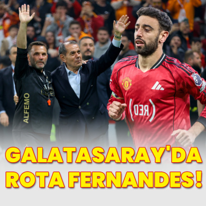 Galatasaray'da rota Bruno Fernandes!