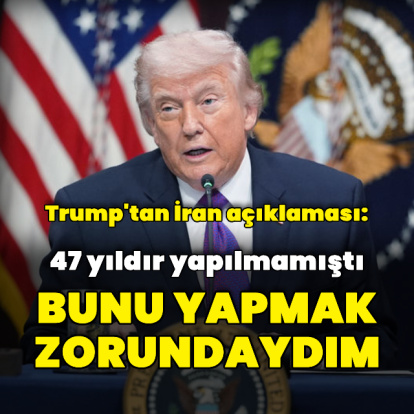 ABD Başkanı Trump'tan İran'a dair açıklamalar