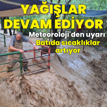 Sağanak yağmur ve karla karışık yağmur bekleniyor