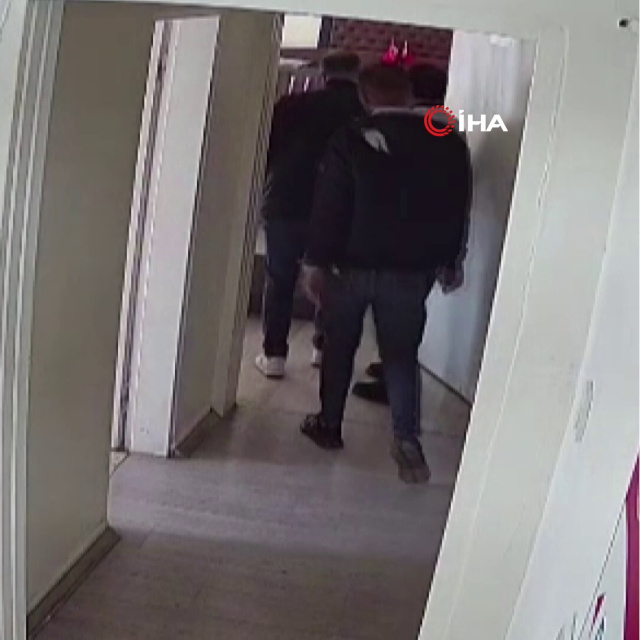 Başhekime darp iddiası kamerada!