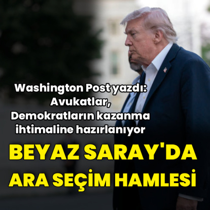 Beyaz Saray'da ara seçim hamlesi