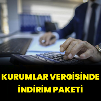 Vergi teşvikleriyle ilgili kanun teklifi: Kurumlar vergisi oranlarında indirim