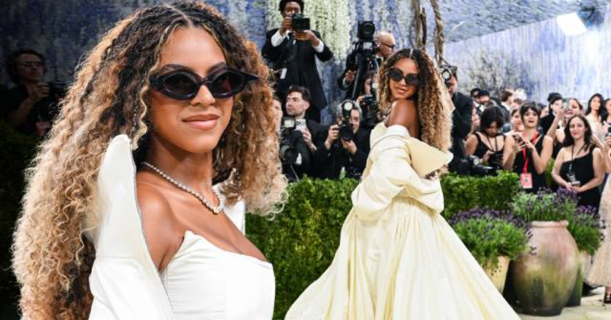 Blue Ivy Met Gala'dakuralı yıktı