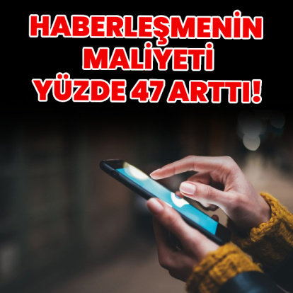 Haberleşme giderimiz 27.556 TL oldu