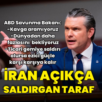 ABD: İran açıkça saldırgan taraftır