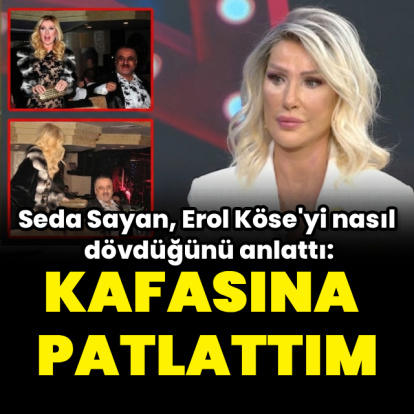 "Kafasına patlattım"