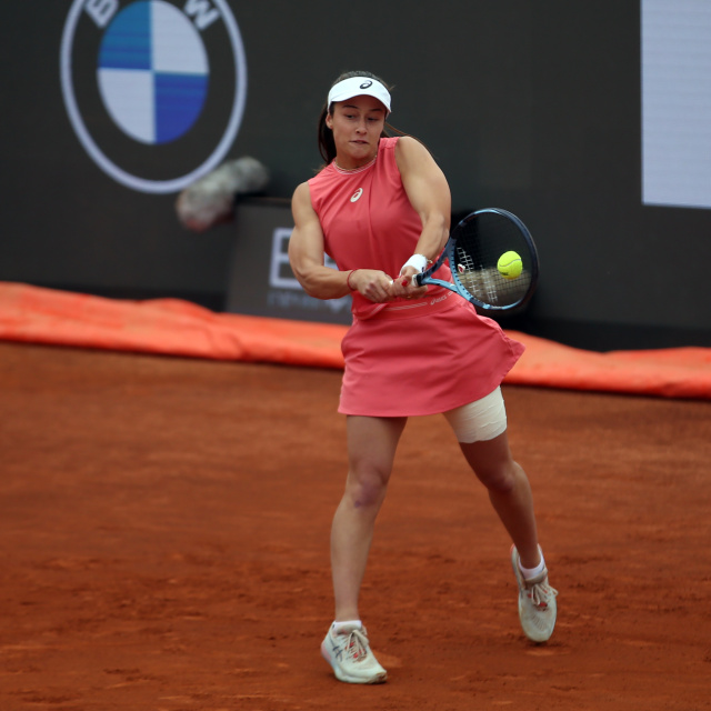 Zeynep Sönmez, Roma Açık'ta 2. tura yükseldi