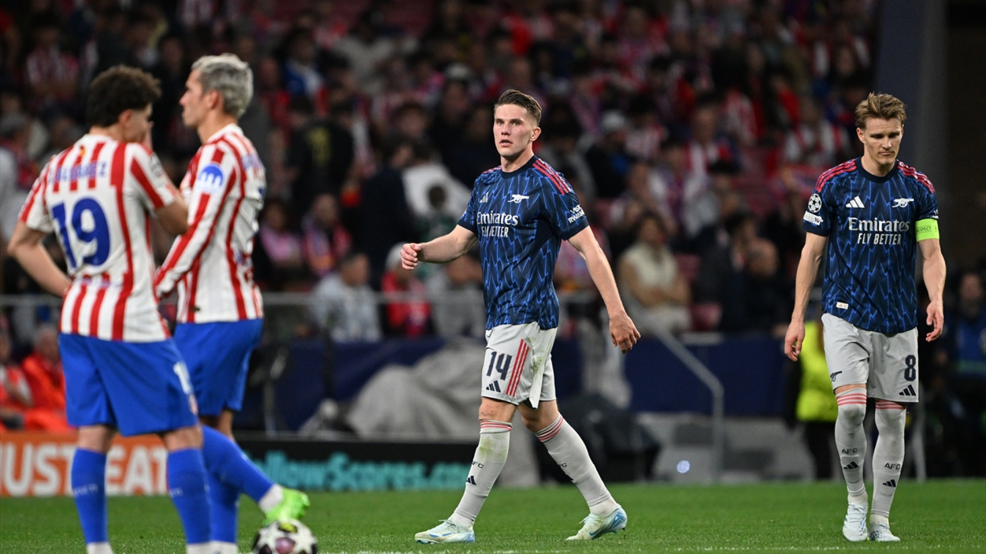 Arsenal - Atletico Madrid Maçı TRT 1'de Şifresiz Canlı İzle