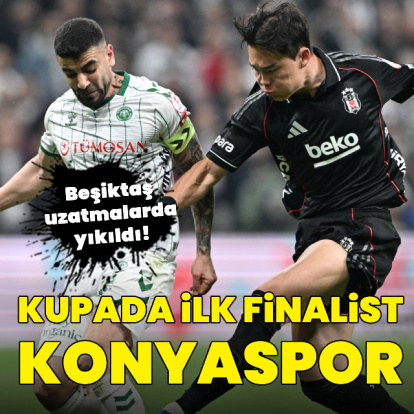 Kupada ilk finalist Konyaspor!