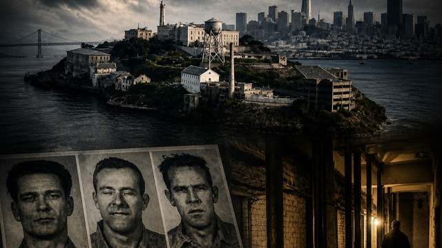 Alcatraz’dan kaçan üç mahkûmun akıbeti hâlâ bilinmiyor