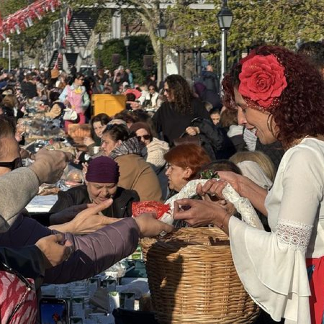 Tekirdağ'da 5 bin kişilik Hıdırellez kahvaltısı