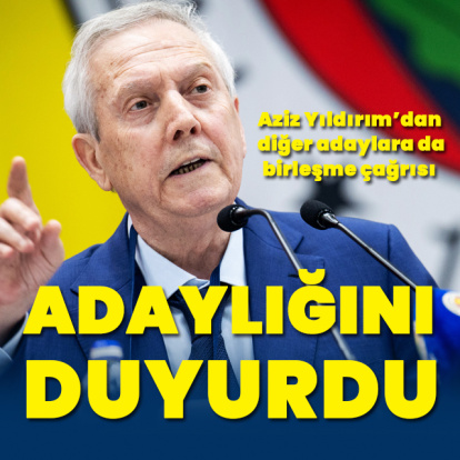 Aziz Yıldırım'dan adaylık açıklaması!