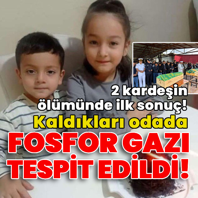 Azra 8, Selim 5 yaşındaydı... Fosfor sinir gazı tespit edildi!