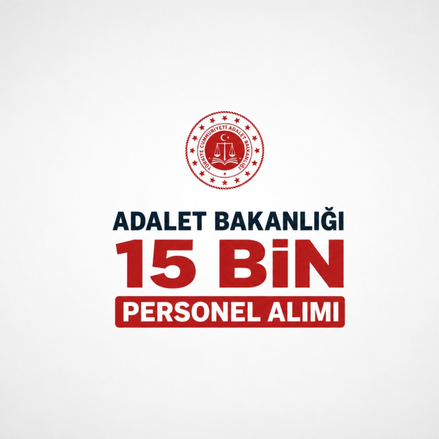 Adalet Bakanlığı personel alımı şartları