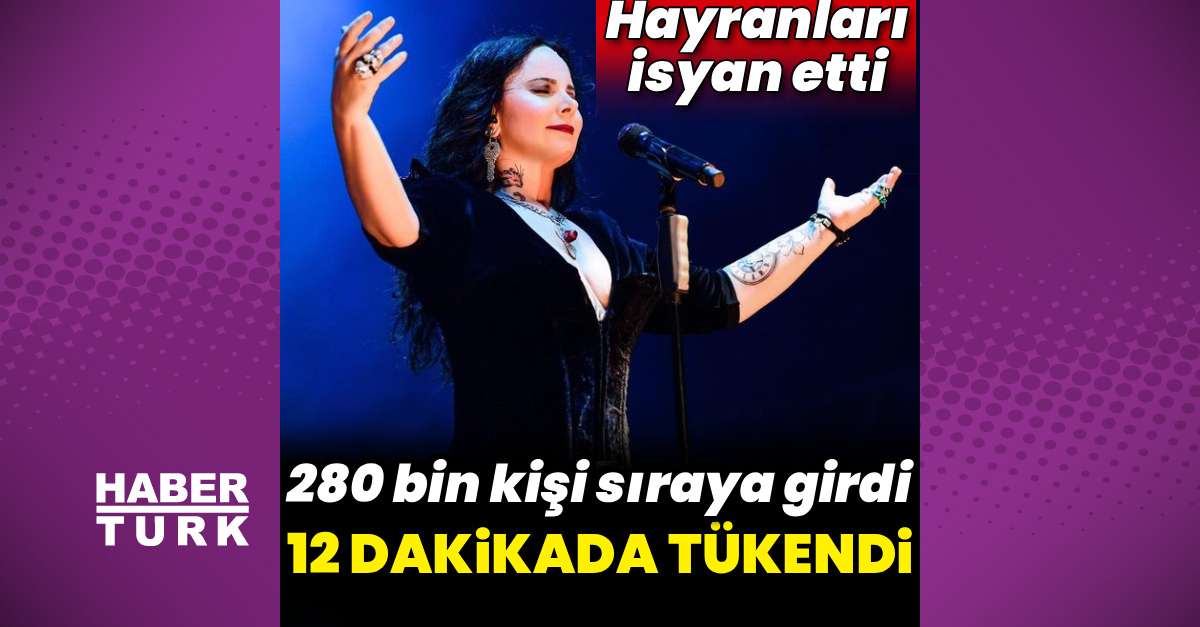 Şebnem Ferah Biletleri Satışa Çarpışan Hayranlar