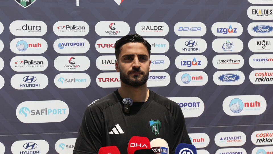 "Umarım uzun yıllar Kocaelispor kalesini korurum"