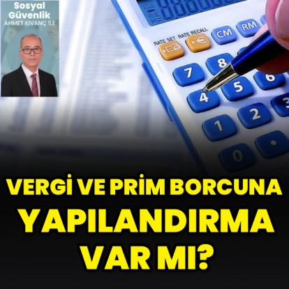 Borçlara yapılandırma yerine tecil