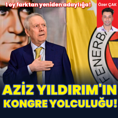Aziz Yıldırım bir kez daha sahnede!