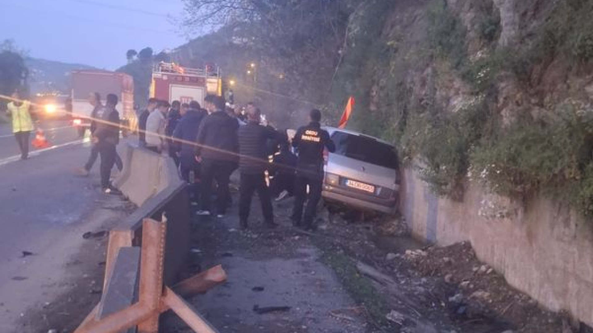 Ordu'da trafik kazası: 1 polis memuru öldü | Son dakika haberleri