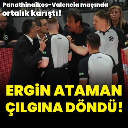 Ergin Ataman çılgına döndü!