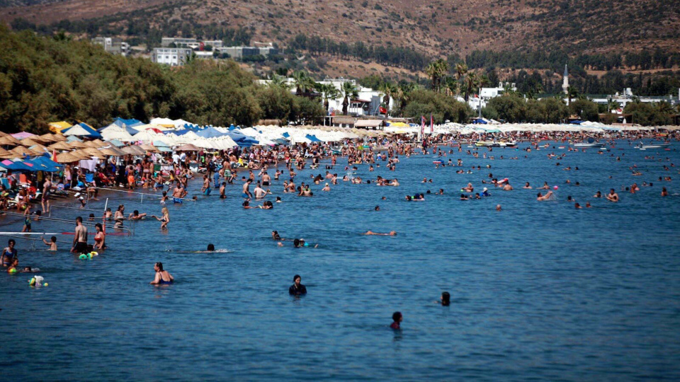 9 günlük tatil Bodrum'a yaradı