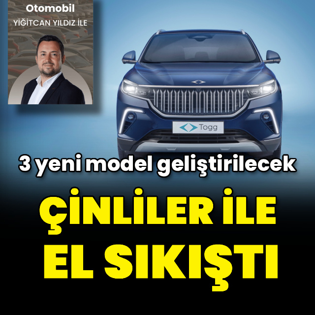 Togg’dan Çinliler ile iş birliği hamlesi