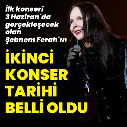 İkinci konser tarihi açıklandı