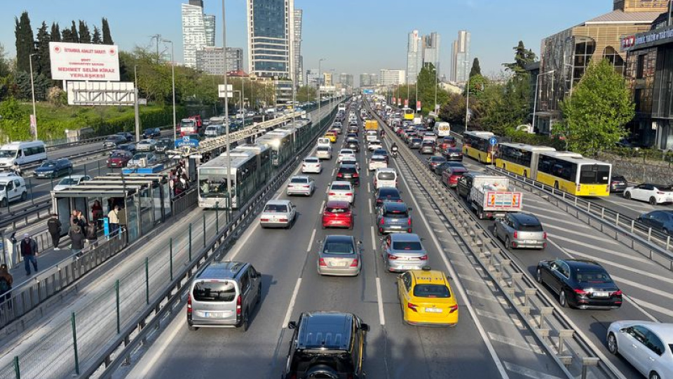 İstanbul'da trafik yüzde 78'i buldu