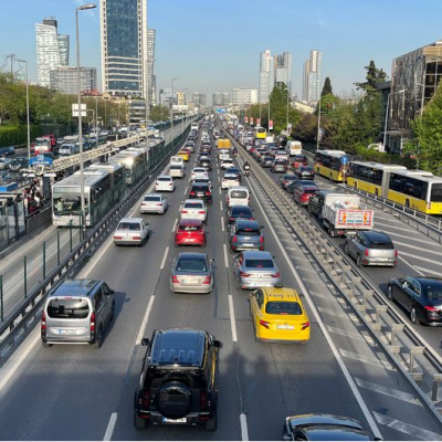 İstanbul'da trafik yüzde 78'i buldu
