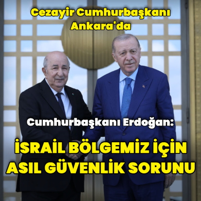 Cumhurbaşkanı Erdoğan, Abdülmecid Tebbun'la görüştü