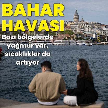Parçalı bulutlu ve yağmurlu bir gün! Sıcaklıklar artıyor