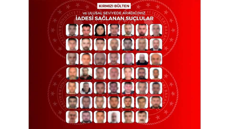 48 suçlu iade edildi